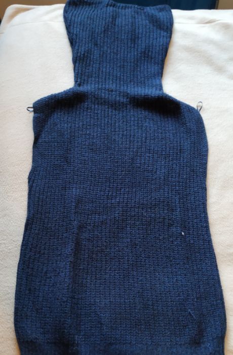 Camisola lã Azul escura S