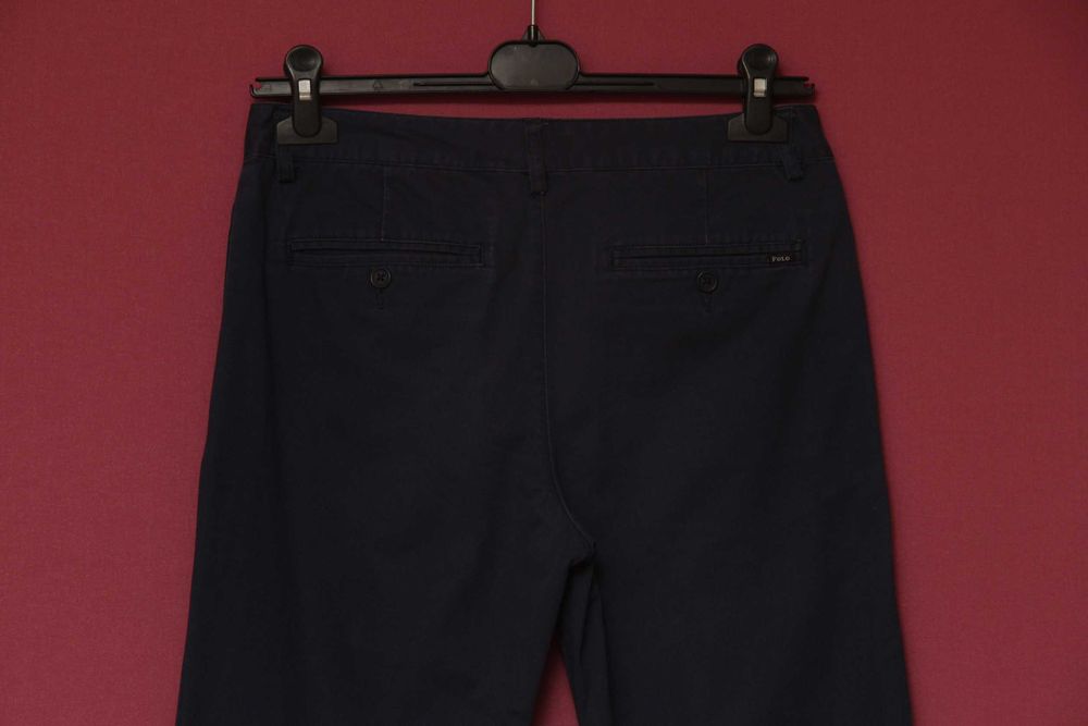 Polo Ralph Lauren рр 16 S-M брюки из хлопка и лайкры Garment Dyed