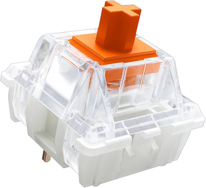 Клавіатура Hator Rockfall 2 Mecha TKL Orange Black (HTK-520) 80%