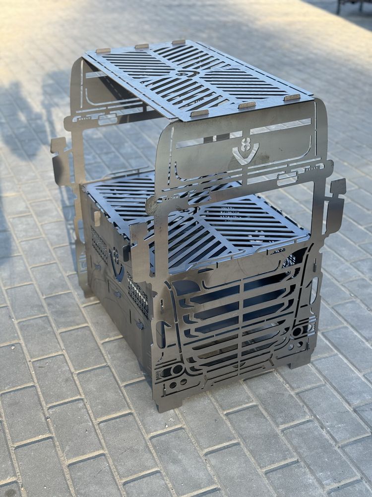 Grill palenisko Scania V8 puzzle
