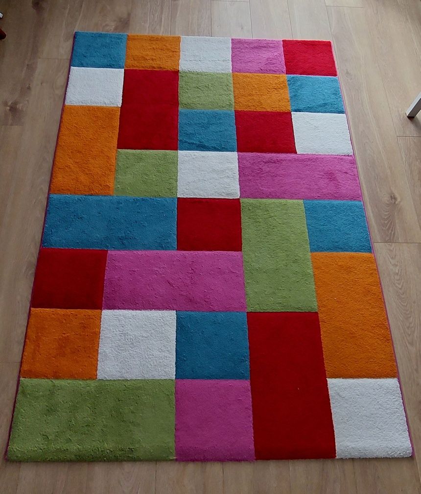 Dywan dziecięcy multikolor Diamond Kids Colors, rozmiar 120x170 stan