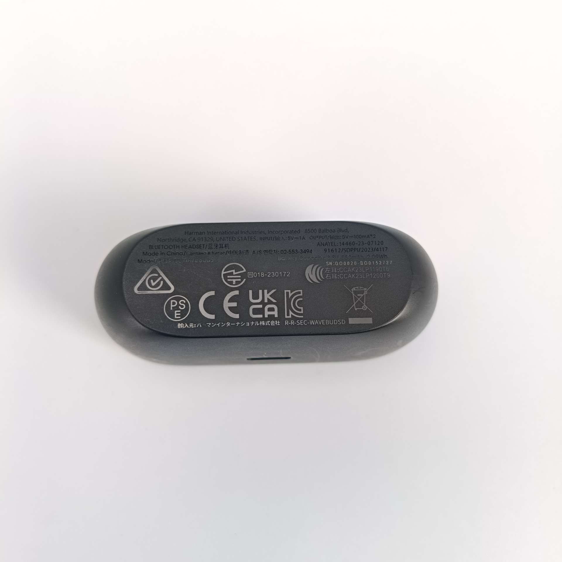 Słuchawki dokanałowe JBL Wave Beam Buds czarne