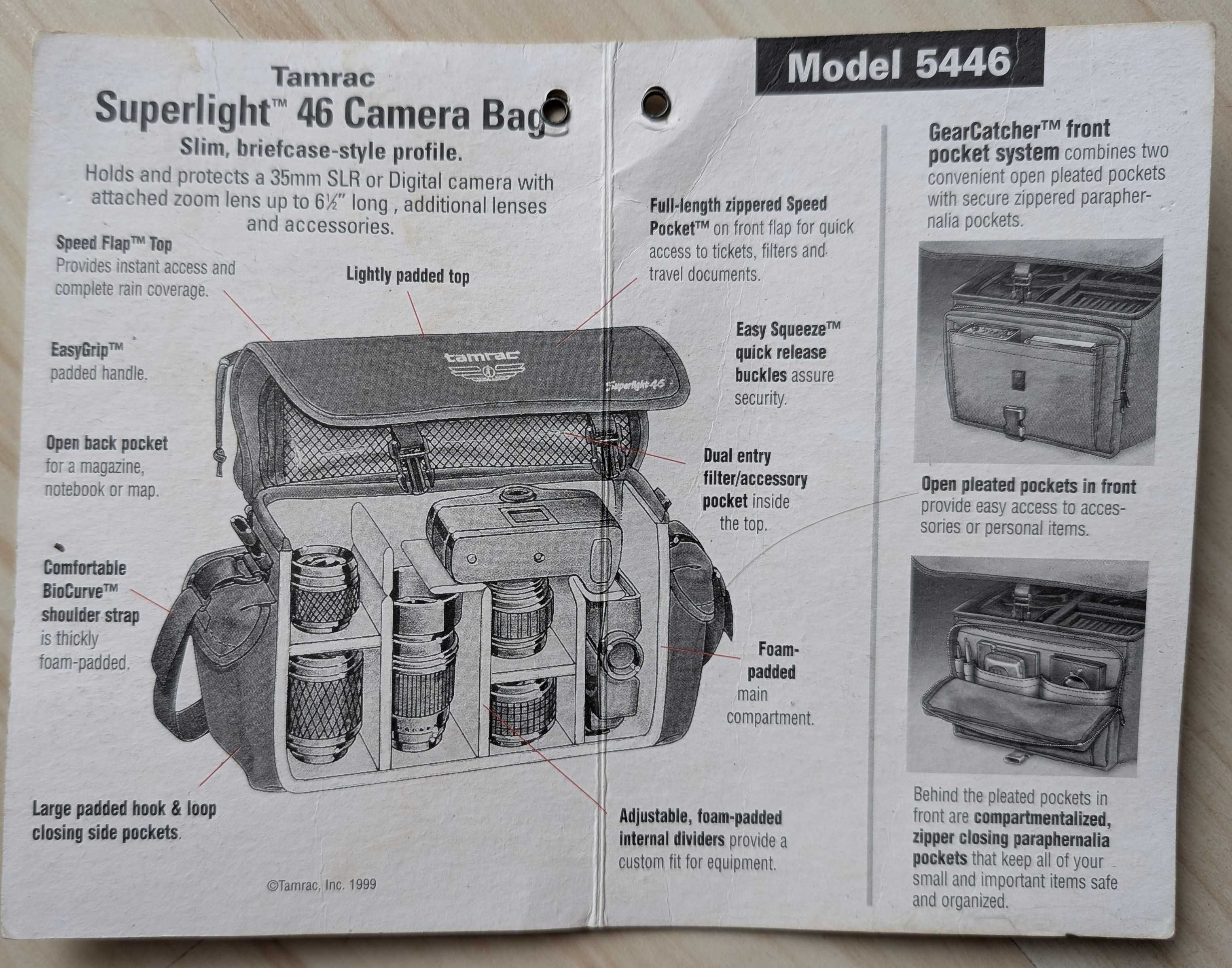 Torba fotograficzna Tamrac Superlight 5446