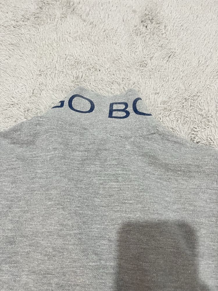 Hugo Boss r. S meski tshirt bluzka polo szara