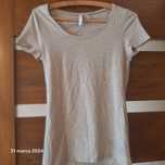 Koszulka damska H&M Basic 93%Cotton rozmiar S stan bardzo dobry