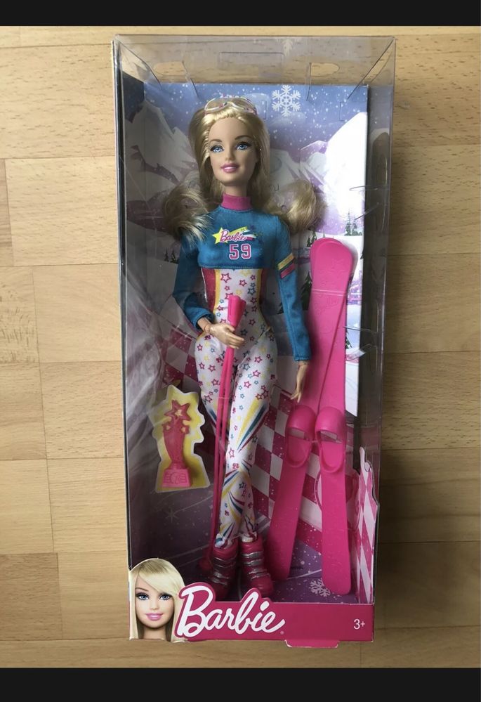 Barbie lalka  i can be 2012 skier Mattel Limitowana edycja