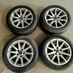 AUDI alufelgi 5x112 + opony letnie 205/55 R16 rocznik 2024