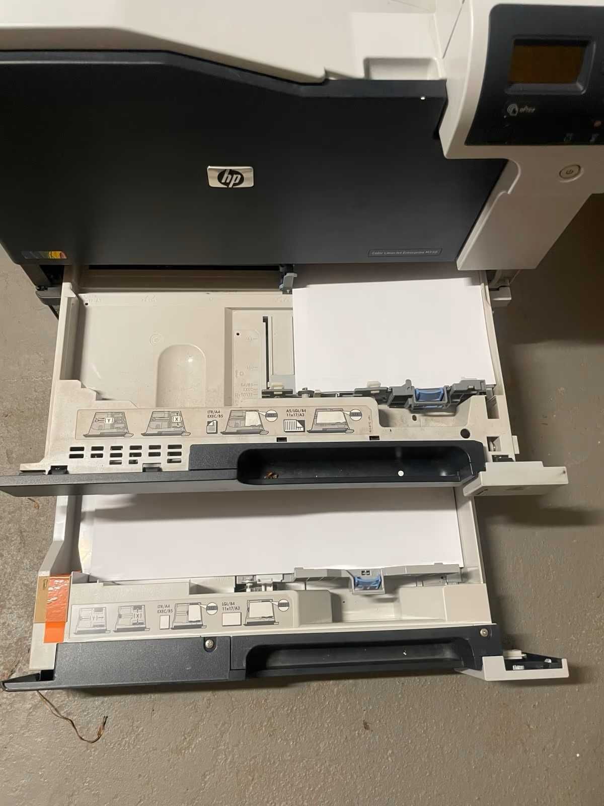 Кольоровий лазерний принтер HP Color LaserJet Enterprise M750n (D3L08A