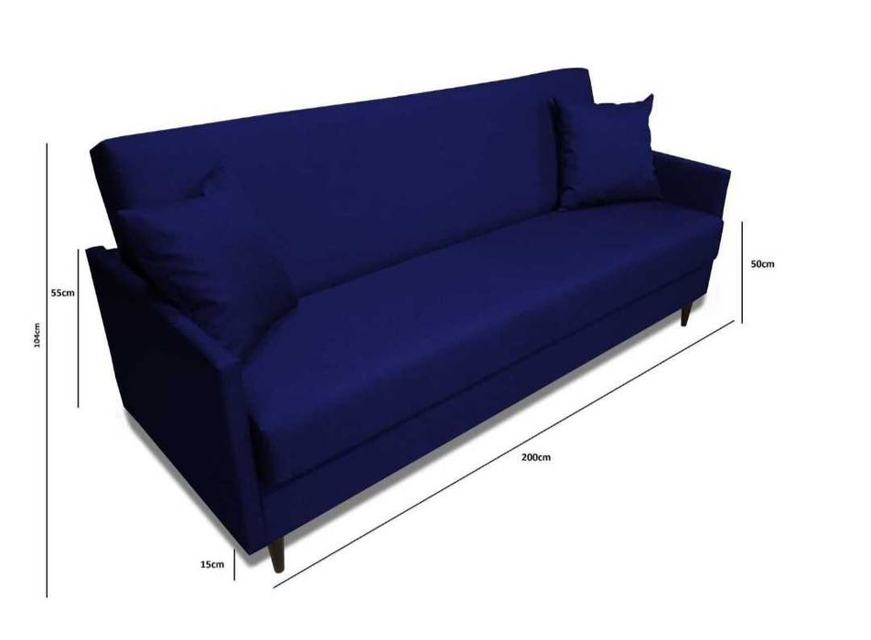 wersalka rozkładana glamour sofa kanapa pojemnik na pościel