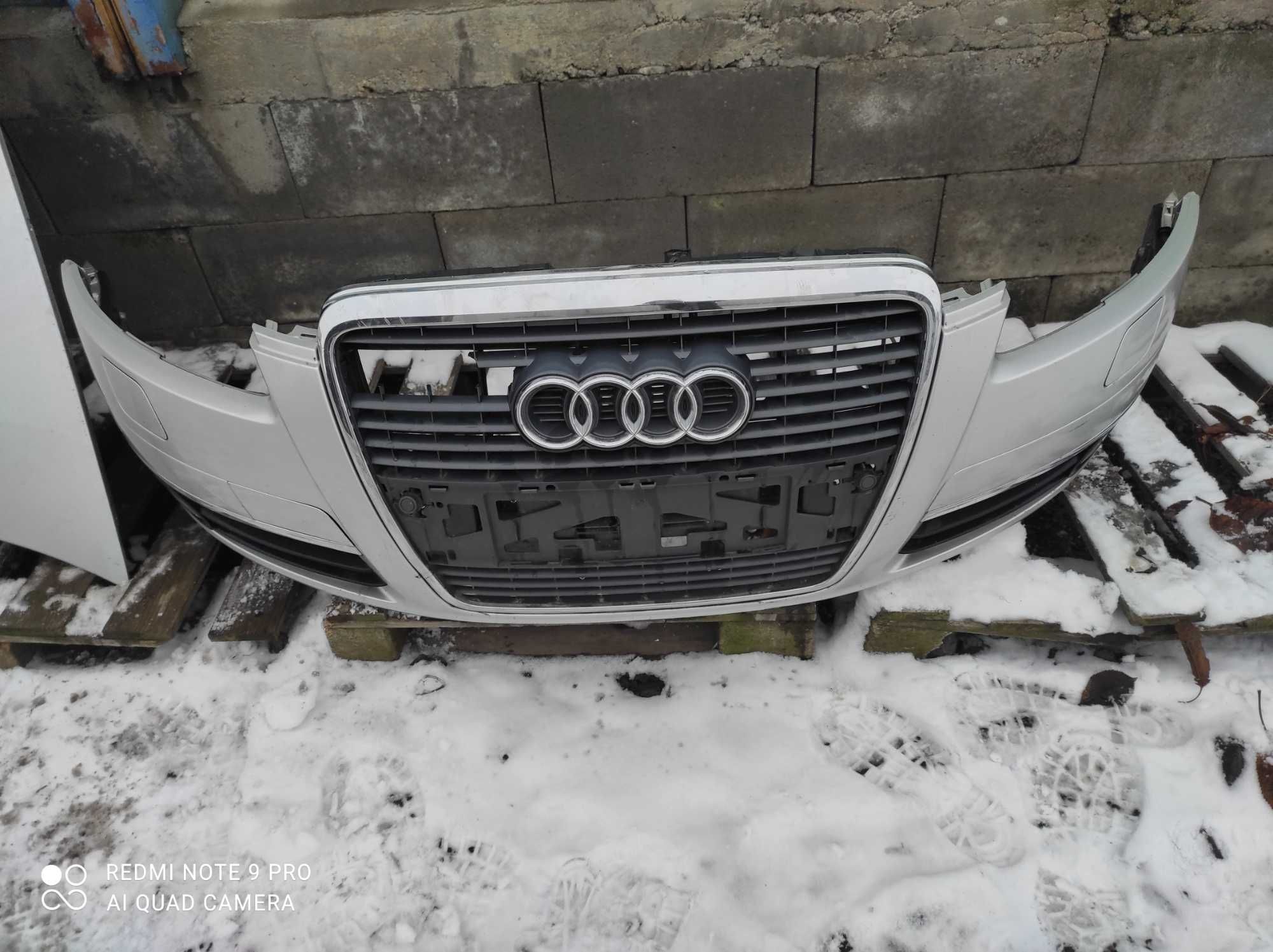 Audi A6 C6 LY7W maska zderzak przedni pdc Xenon błotnik lampa pas