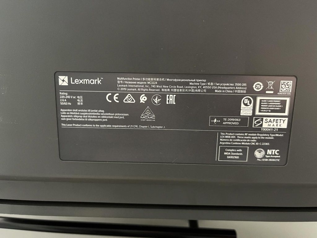 Lexmark drukarka atramentowa laserowaowa