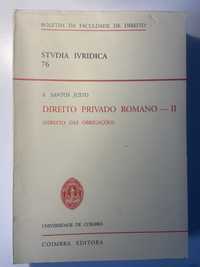 Livro Direito Privado Romano II - Santos Justo