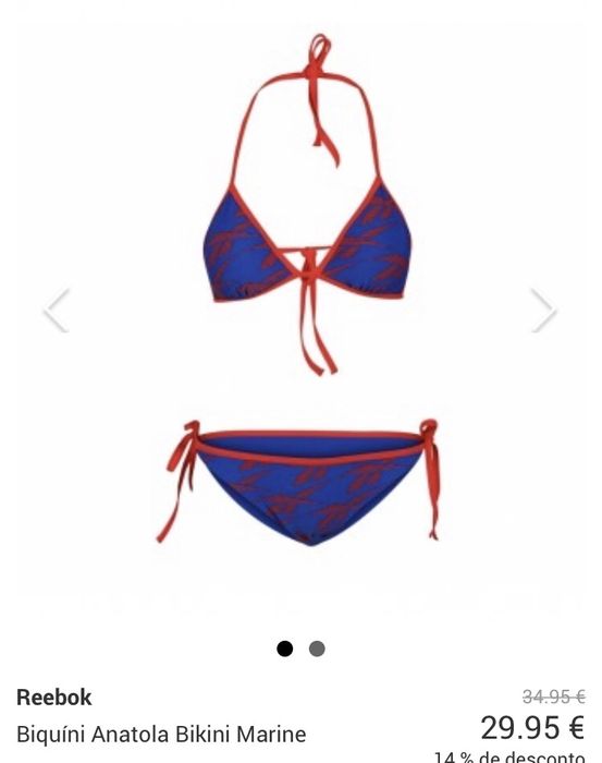 Bikini Reebok novo