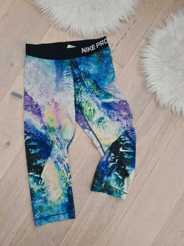 Nike Pro S legginsy stretch bieganie