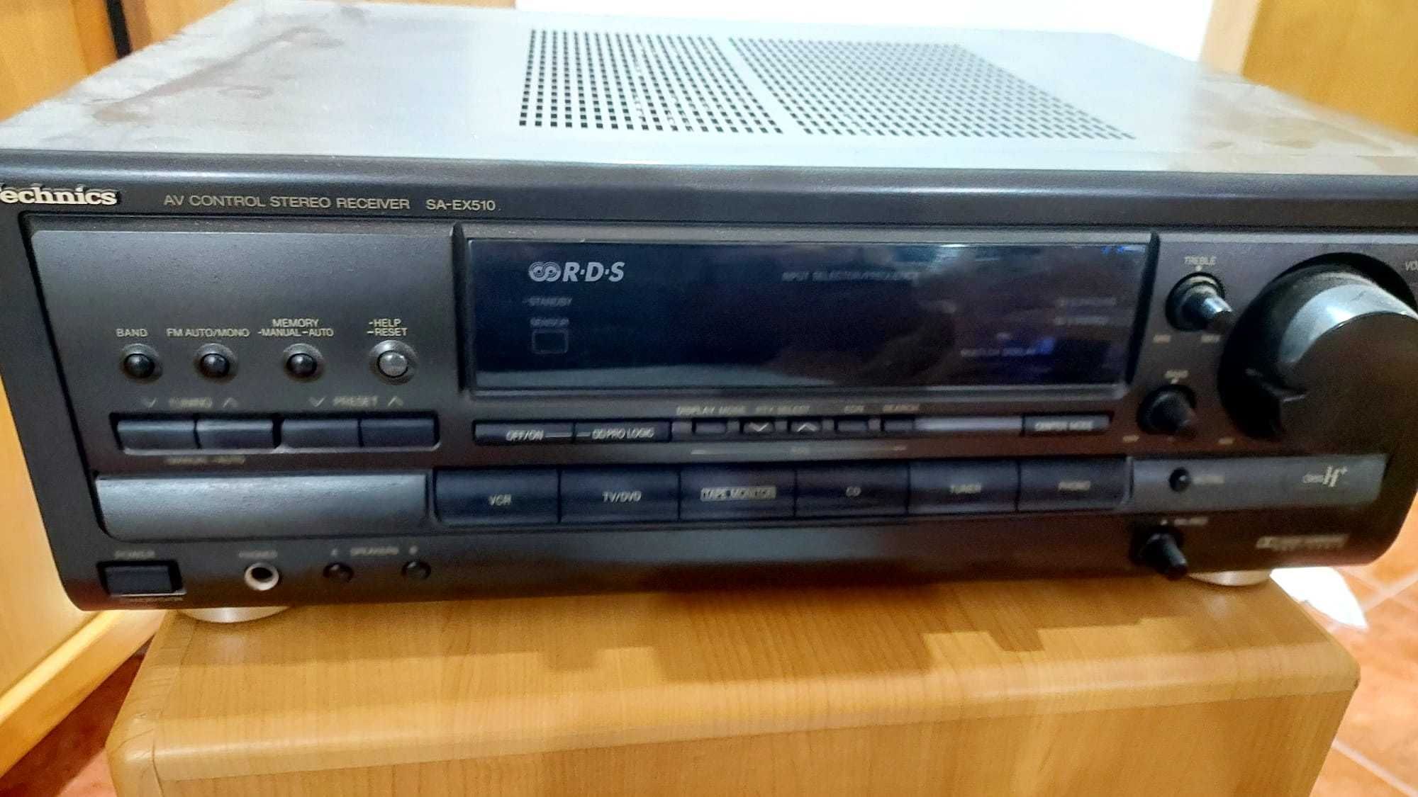 Amplificador e ráido Technics