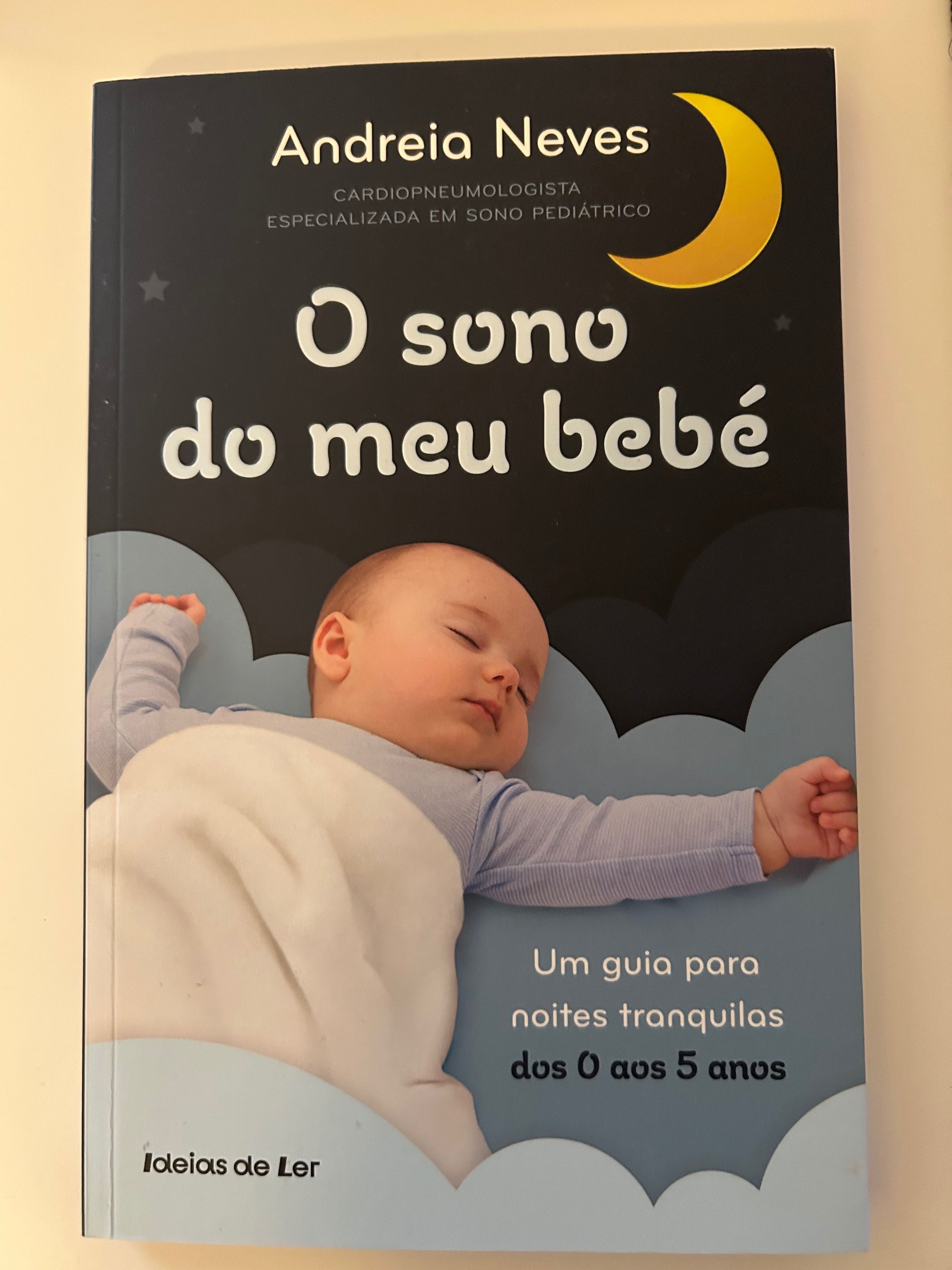 Livro “O sono do meu bebê “ Andreia Neves