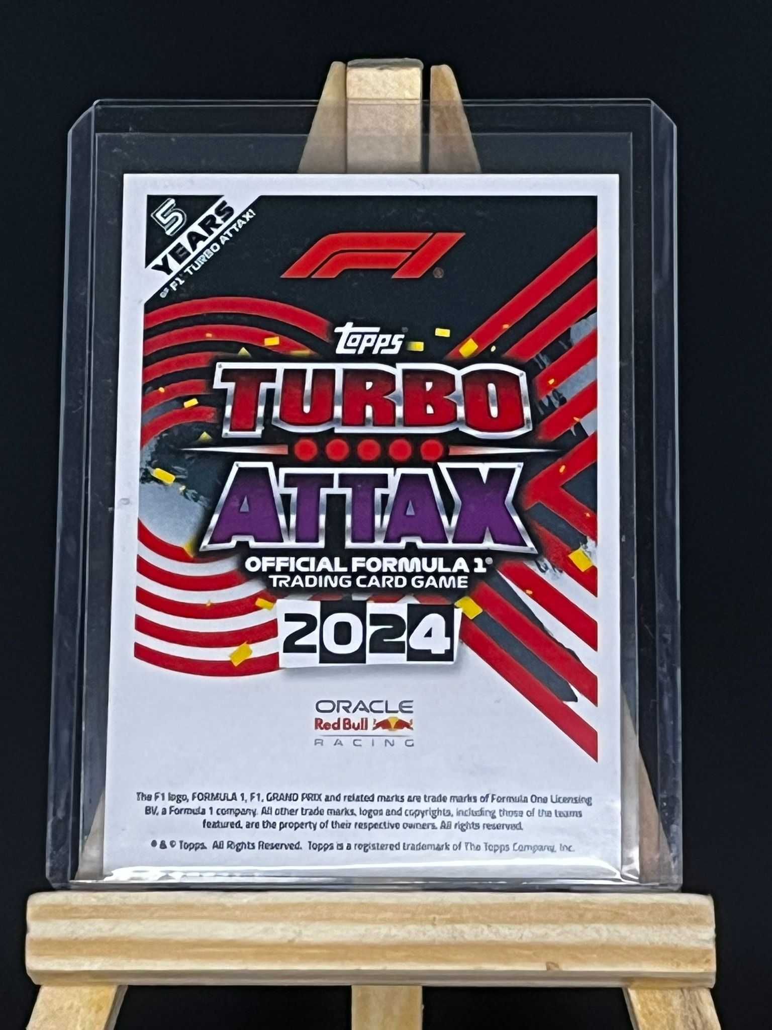 Max Verstappen - Limited Edition #1 - F1 Turbo Attax 2024