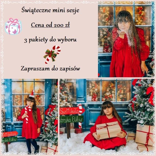 Sesja świąteczna od 200 zł