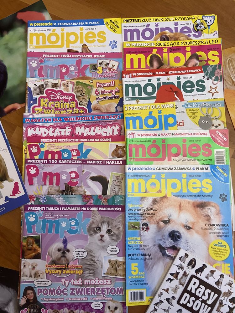 Pimpek magazyny o zwierzętach
