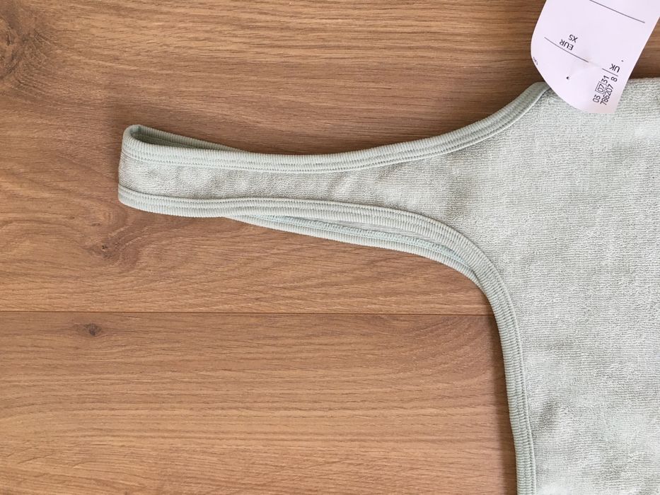 Body na jedno ramię ZARA XS-S NOWE z metką