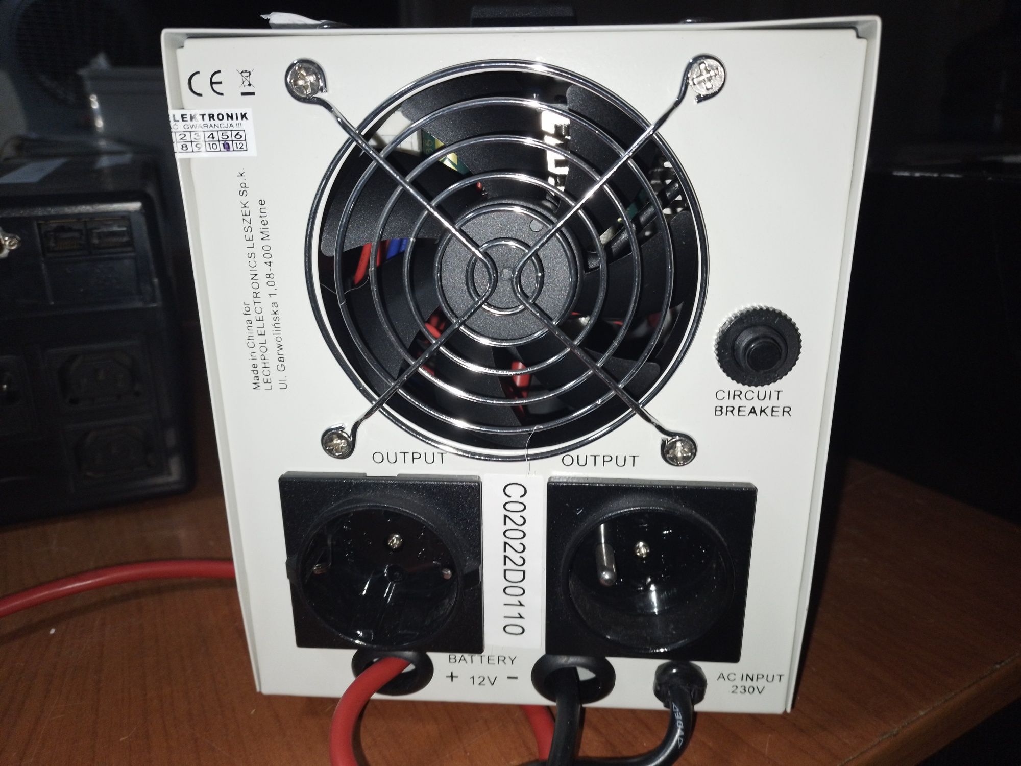 ДБЖ UPS пристрій інвертор KEMOT 500VA 10А