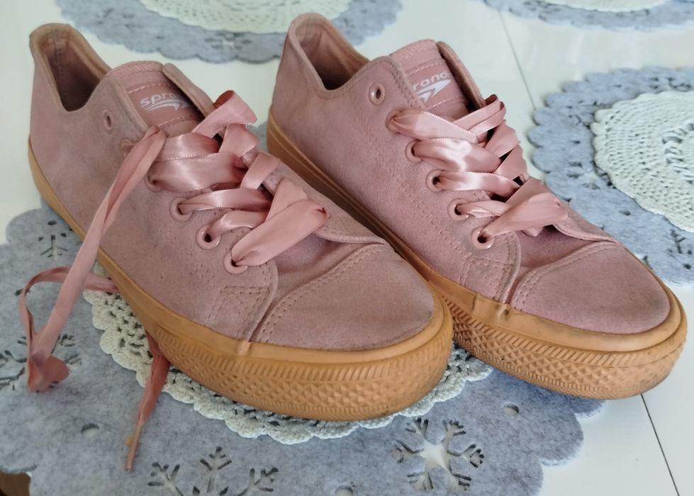 Tenisówki damskie różowe Sprandi rozmiar 38