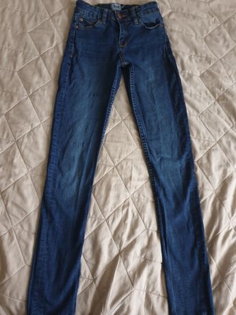 Spodnie jeansowe skinny xxs