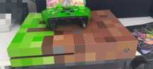 Konsola Xbox one S Limitowana EDYCJA Minecraft + pad Clipper i gry