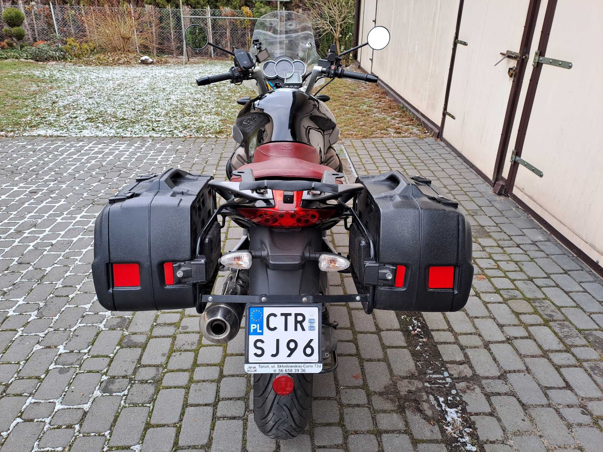 Moto Guzzi Breva 1100 z 2005r. doposażony możliwy transport