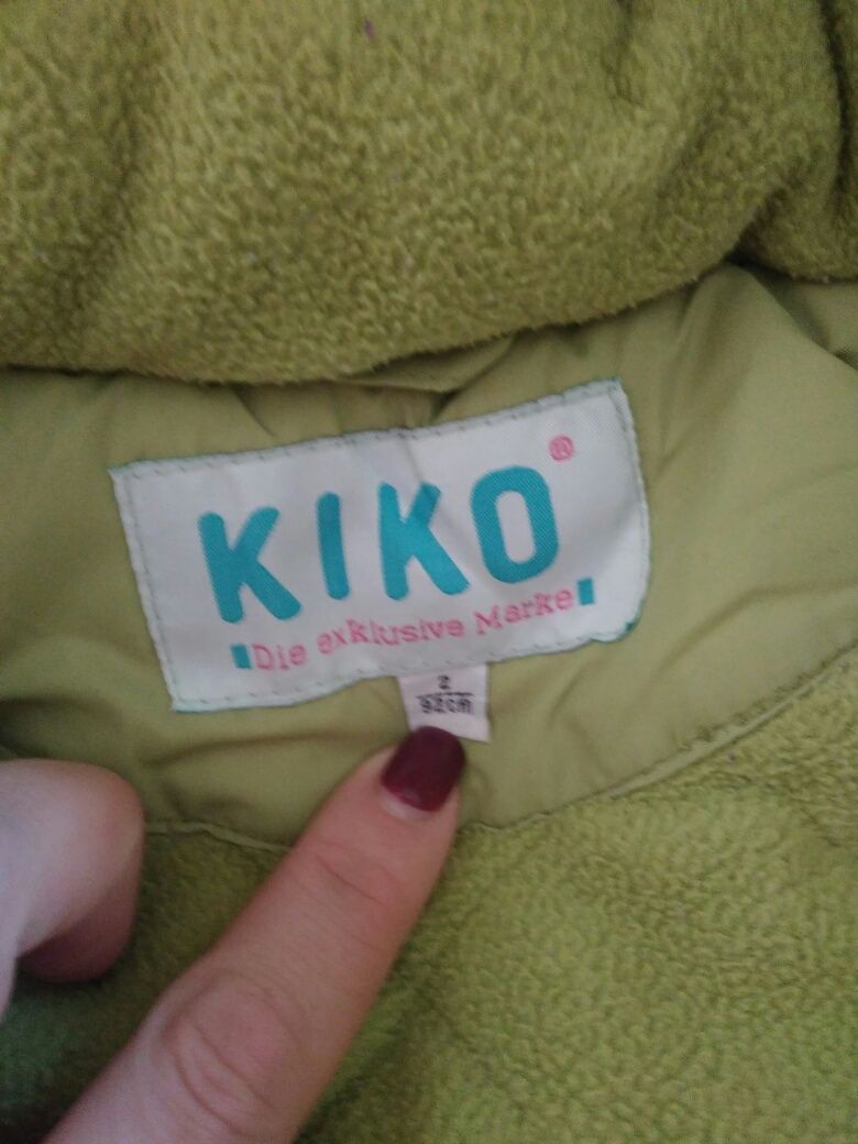 Зимнее пальто Kiko для девочки 2-3 года