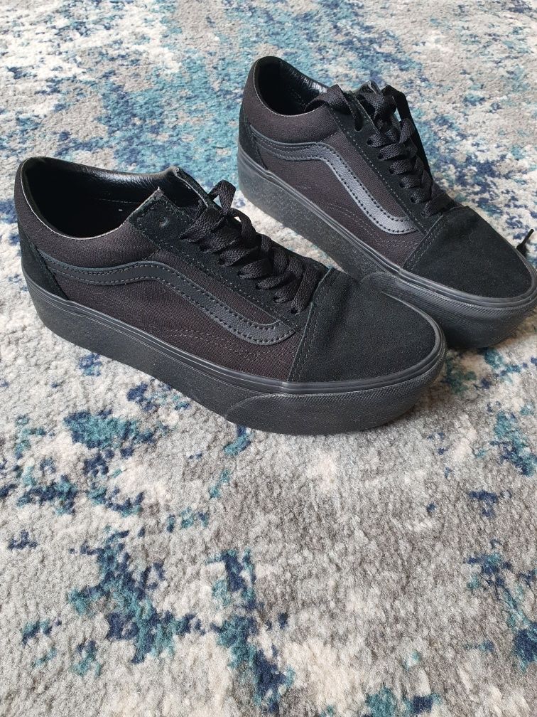 Tenisówki/trampki vans na platformie