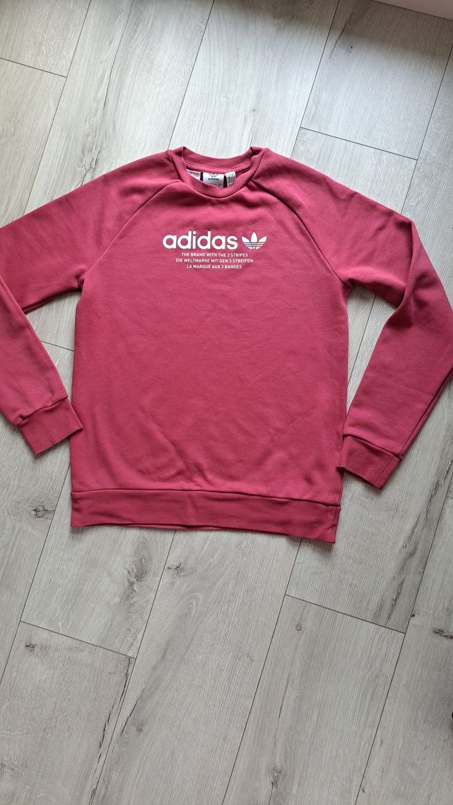 Adidas Adicolor bluza dziewczęca dresowa dres 158cm