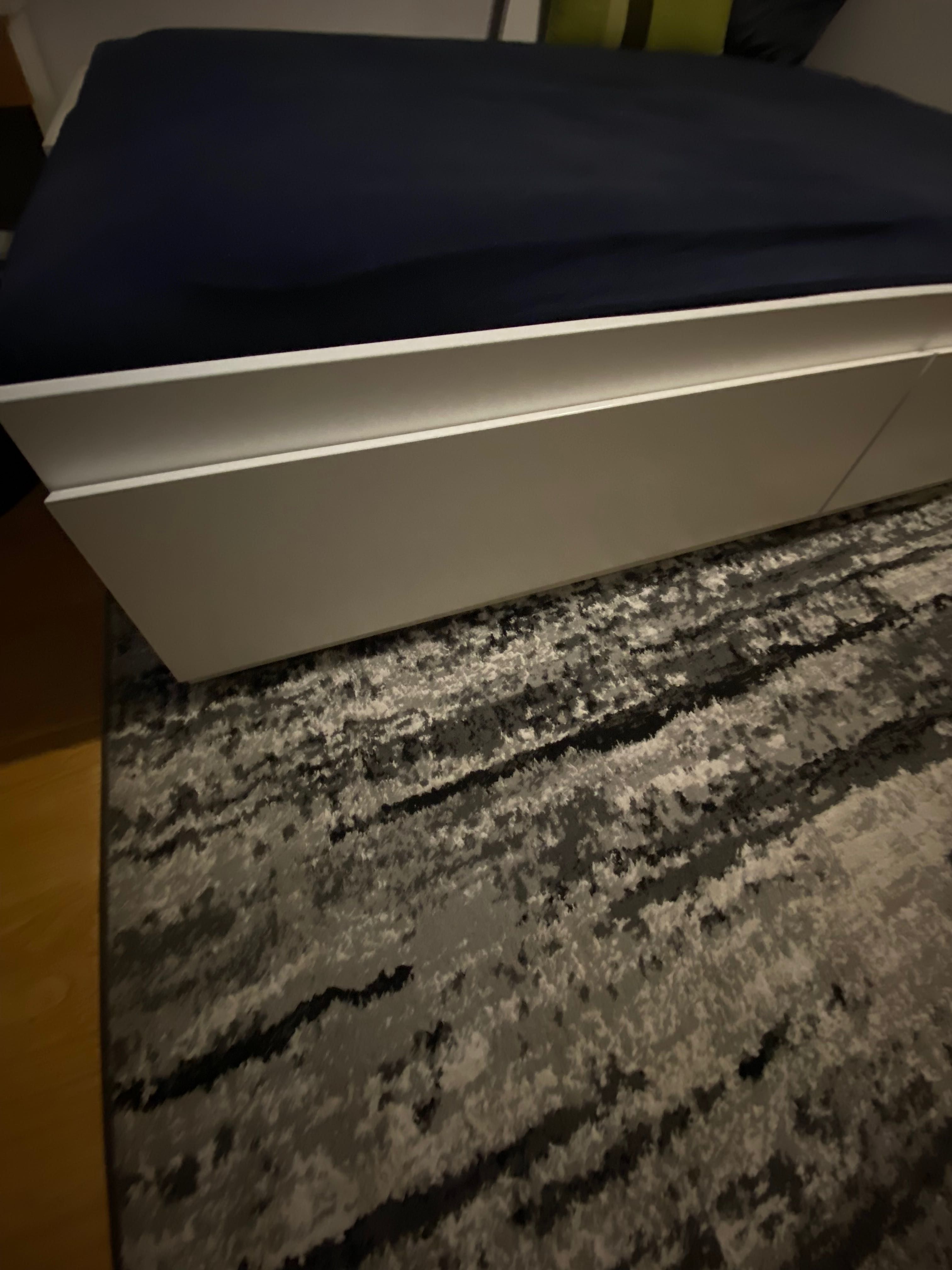 Łóżko z materacem ikea flekke