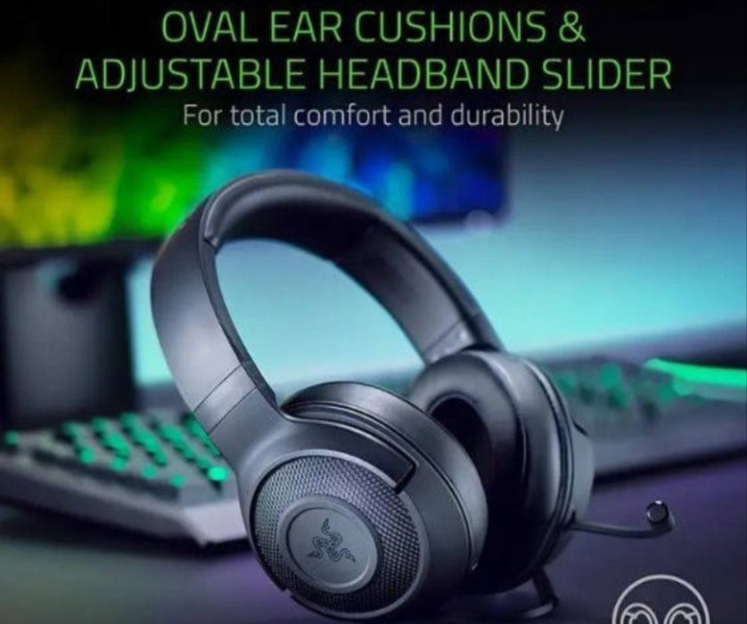 Навушники Razer Kraken X Black,  НОВІ