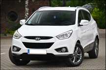 Hyundai ix35 BIAŁY 1.6i 135KM LIFT PREMIUM SKÓRY NAVI Kamera Led Keys ASO zNiemiec