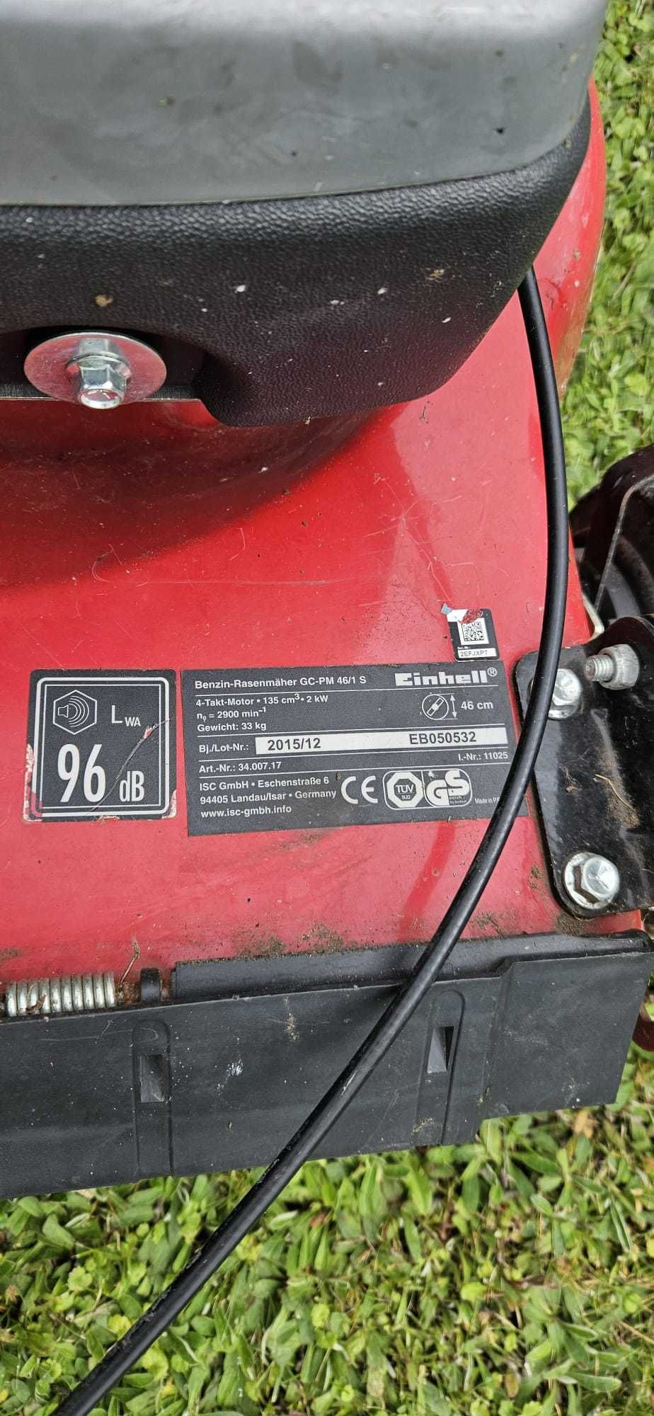 Kosiarka Spalinowa Einhell z napędem - problem z odpaleniem