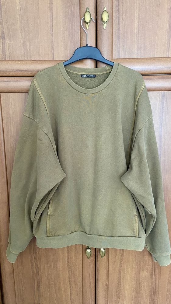 Світшот оверсайз Zara, розмір М-L.