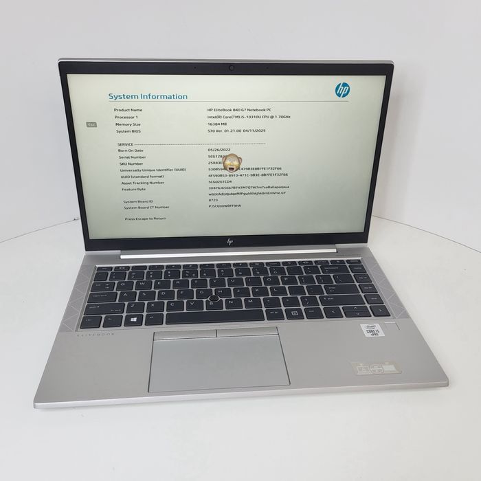 Laptop/notebook HP EliteBook 840 G7 - Win 11 Pro,super stan !