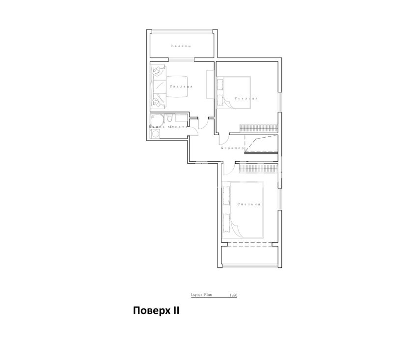 Дворівнева квартира з мансардою у зеленій зоні