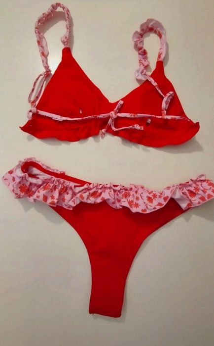 Bikini Brasileiro Vermelho Novo