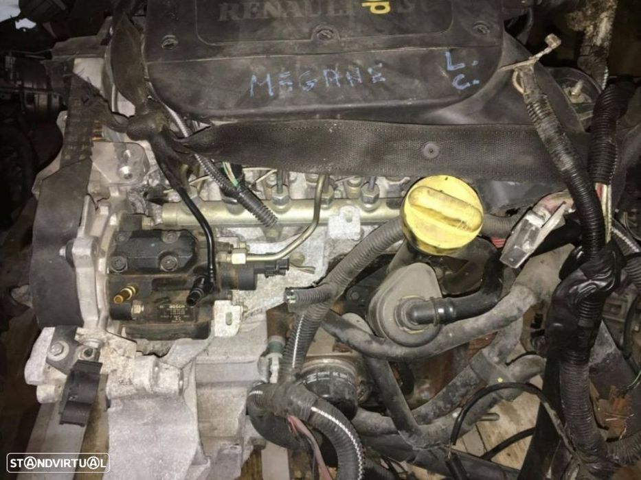 motor renault megane 1.9 dci f9q732