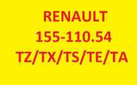 Katalog części RENAULT 155-110 .54 TZ/TX/TS/TE/TA J. POLSKI !!