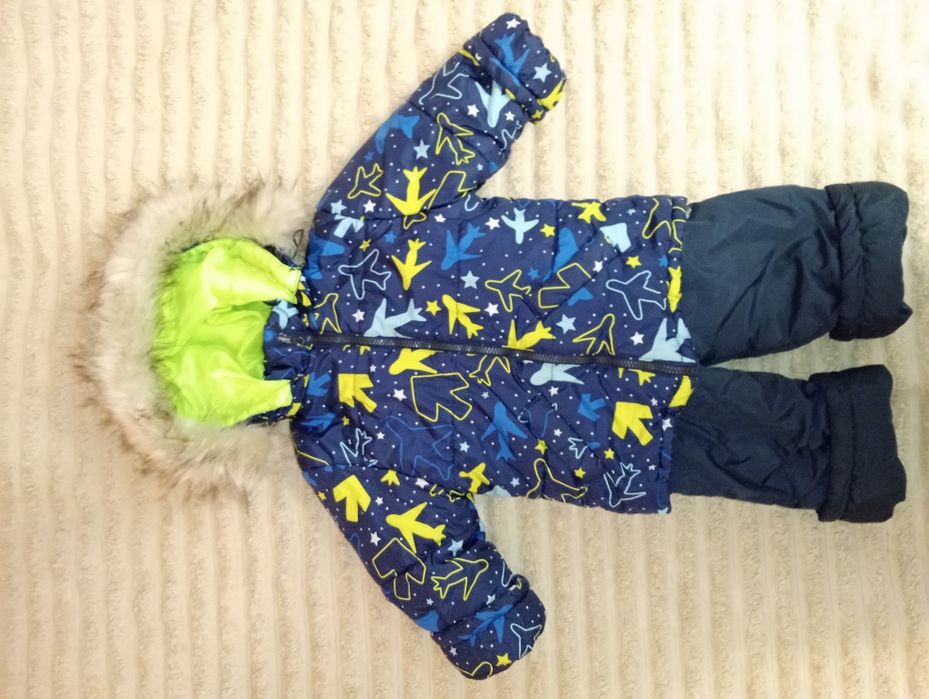 Зимовий комбінезон 2роки ( 90-100см), зимовий напівкомбінезон , зимова