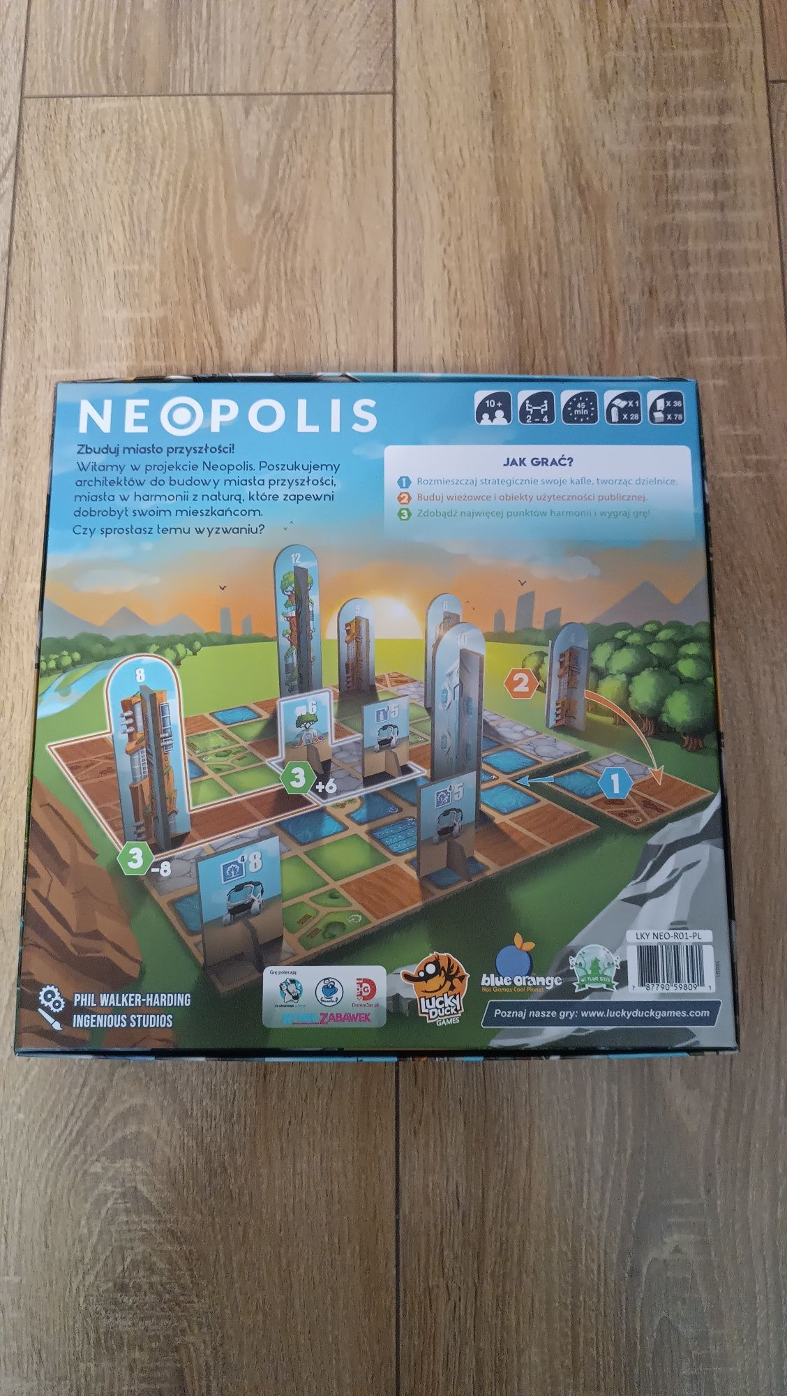 Neopolis gra planszowa/kafelkowa