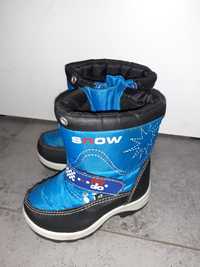 Buty sniegowece 22 jak nowe