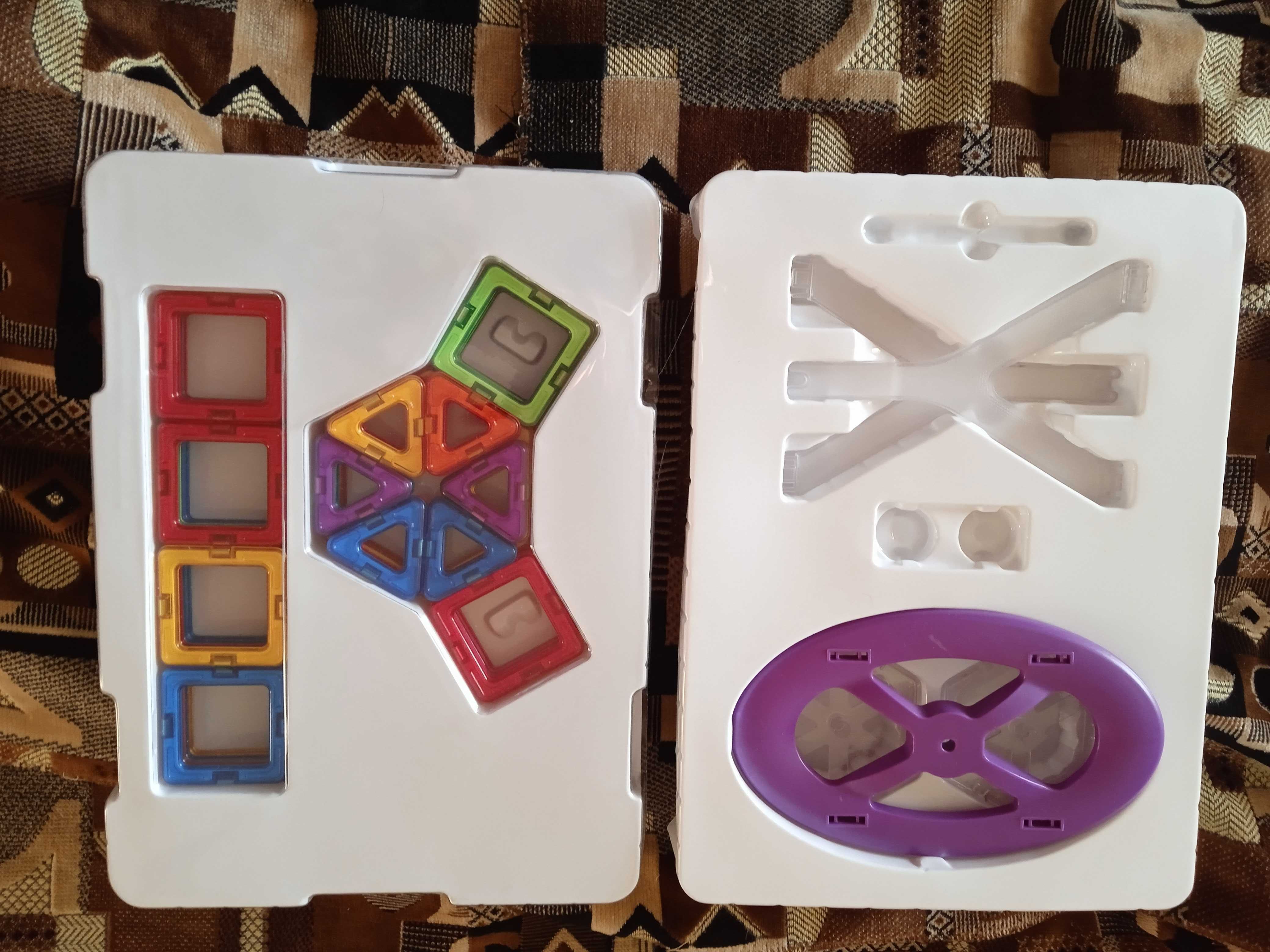 Магнитный конструктор Magplayer Carnival Set 46д