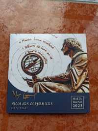 Moedas Malta Set 2023 Nicolau Copérnico