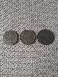 Lote de 50 centavos 1929, 1947 e 1962