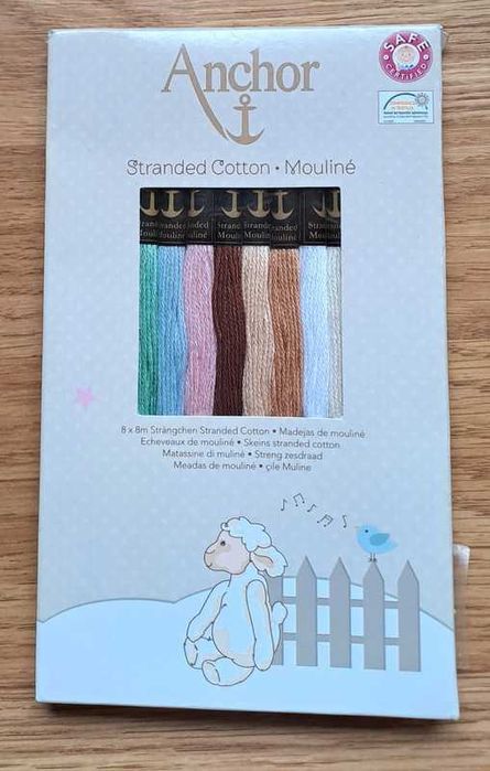 Kit Anchor - Abecedário ovelhinhas