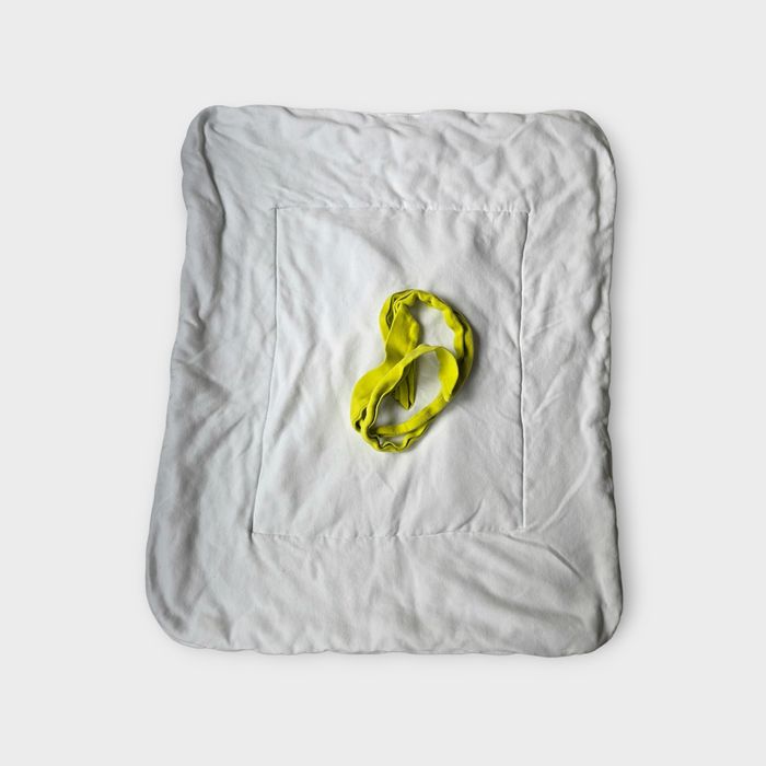 Rożek niemowlęcy biały limonka Roger Publishing Mamaginekolo